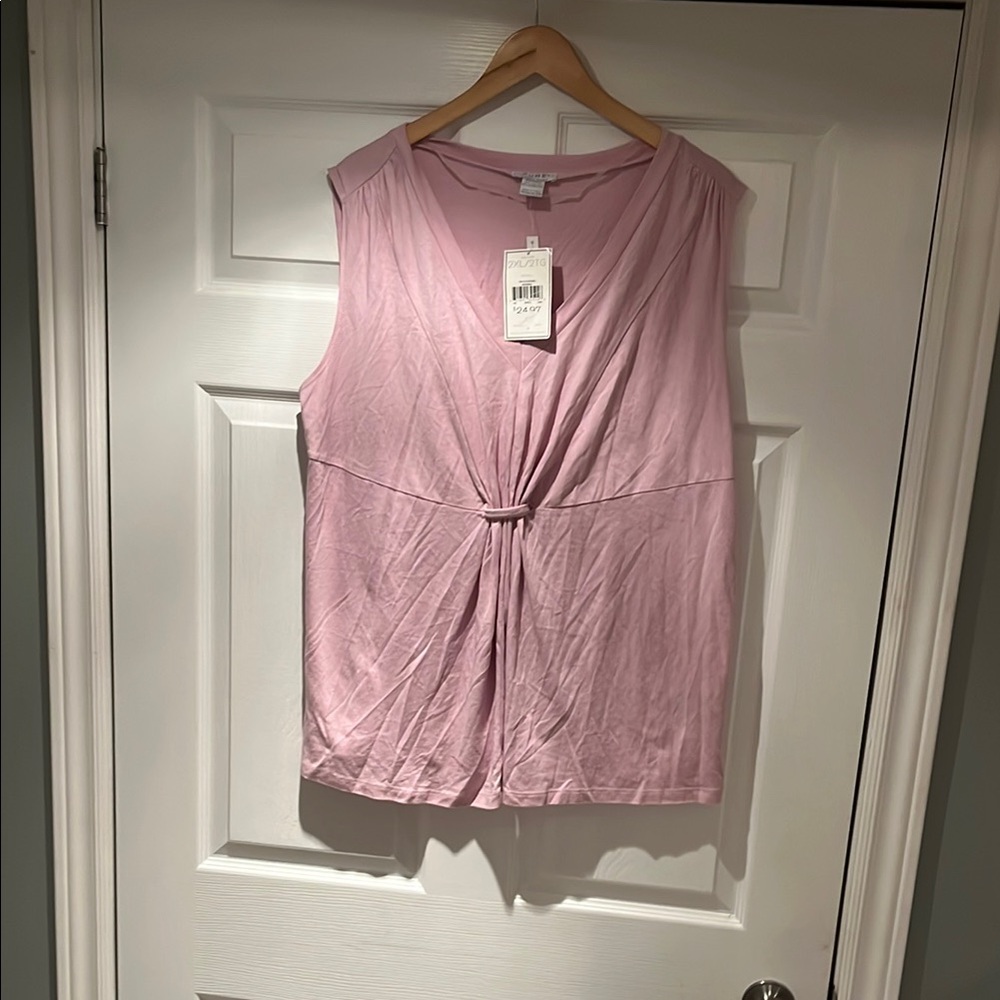 Pink Sleeveless Women's Top